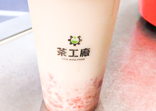 台湾水果茶＋ミルクティー